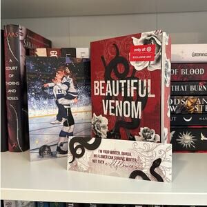 Target Exclusive Beautiful Venom By Rina Kent Digitally Signed W/ Character Art